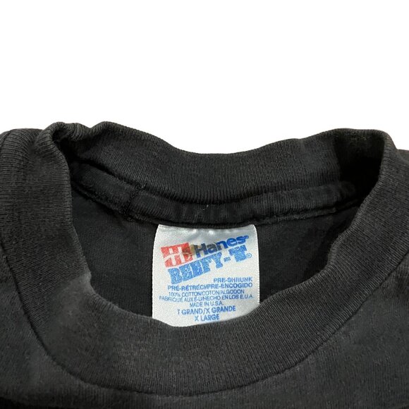 VTG 1993 Chris LeDoux Western Underground Tour T-Shirt Men's XL Black Concert - Picture 3 of 4